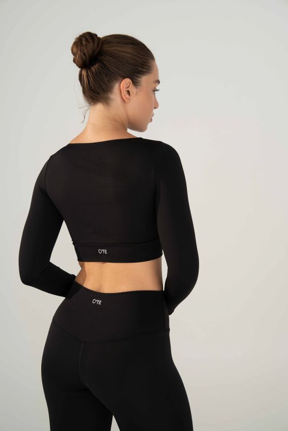 Топ з довгим рукавом Alma