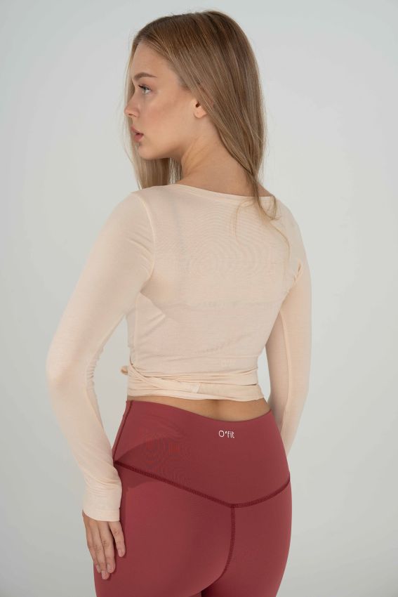 Кофта на запах Leia